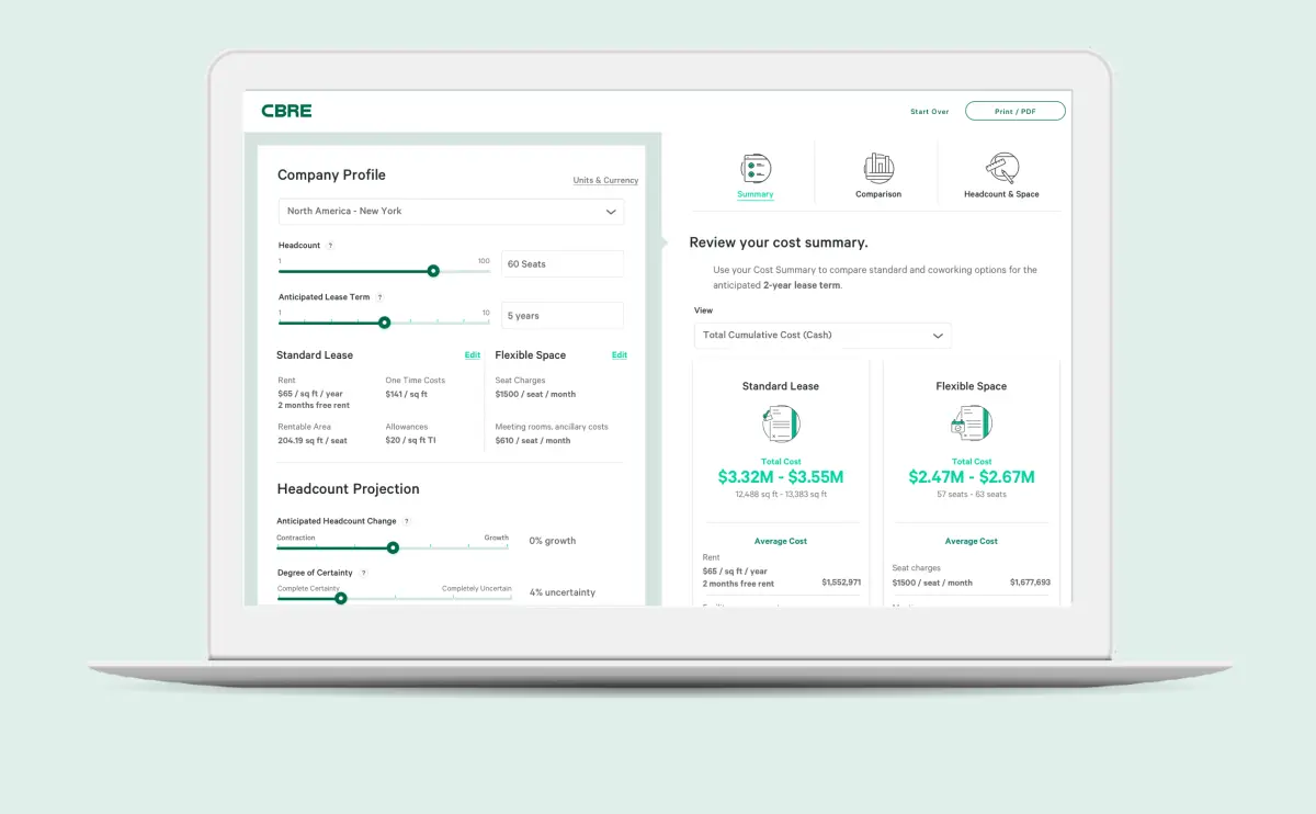 Calc Interface 